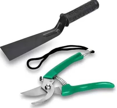 GARDENING TOOLS 2 PCS (KHURPA & PRUNER,CUTTER)