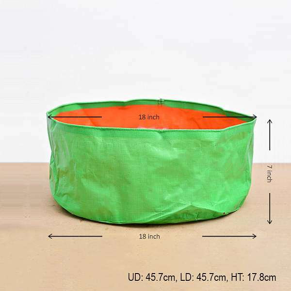 GREEN GROW BAG ROUND -18 INCH ( SET OF 5)