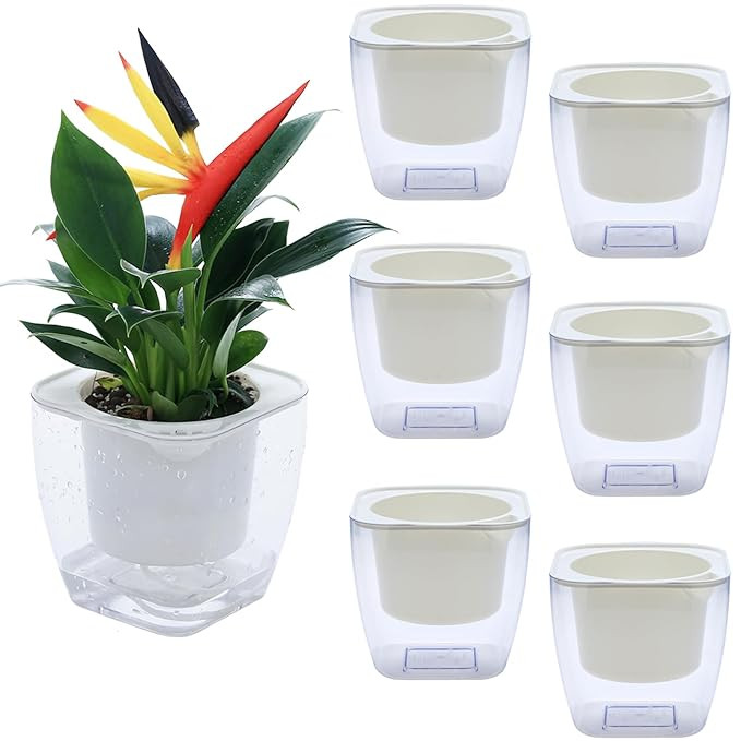 Plastic Pot Round 5 INCH (PACK OF 5 PC)